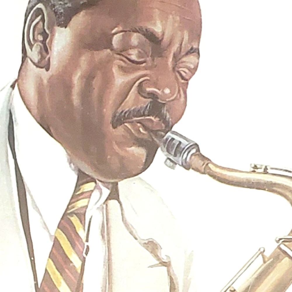 TENOR SAX PLAYER, by THOMAS KINNEY